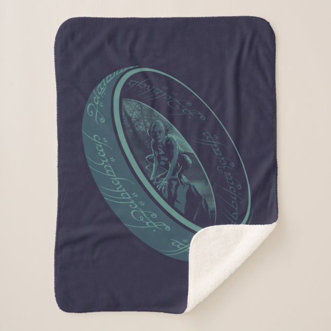 Manta Sherpa THE ONE RING™ GOLLUM™ Graphic (Anverso)