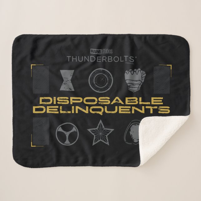 Manta Sherpa Thunderbolts* | Delincuentes Desechables (Anverso (horizontal))