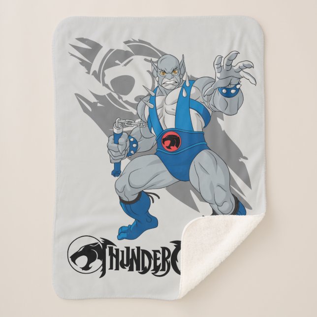 Manta Sherpa ThunderCats | Gráfica de carácter de pantorro (Anverso)