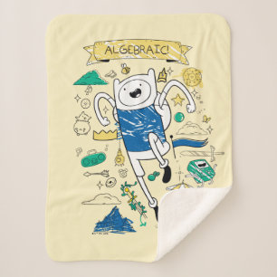 Manta Sherpa Tiempo de aventura Esbozo finn "Algebraic"