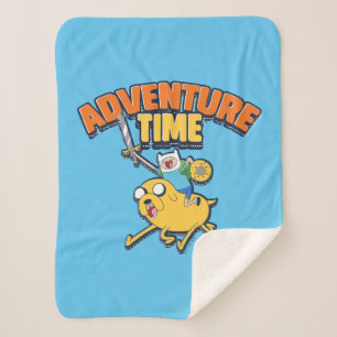 Manta Sherpa Tiempo de aventura Finn Riding Jake