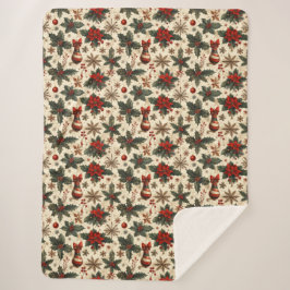 Manta Sherpa Timeless Christmas