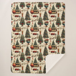 Manta Sherpa Timeless Christmas Vibes