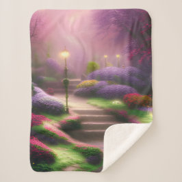 Manta Sherpa Todas Las Flores De Bonito