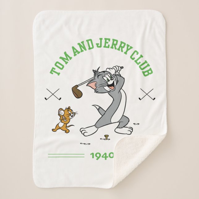 Manta Sherpa Tom y Jerry Golfing Club 1940 (Anverso)