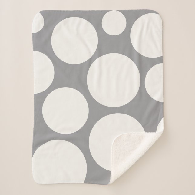 Manta Sherpa Tormenta Gray Cosy Blanket (Anverso)