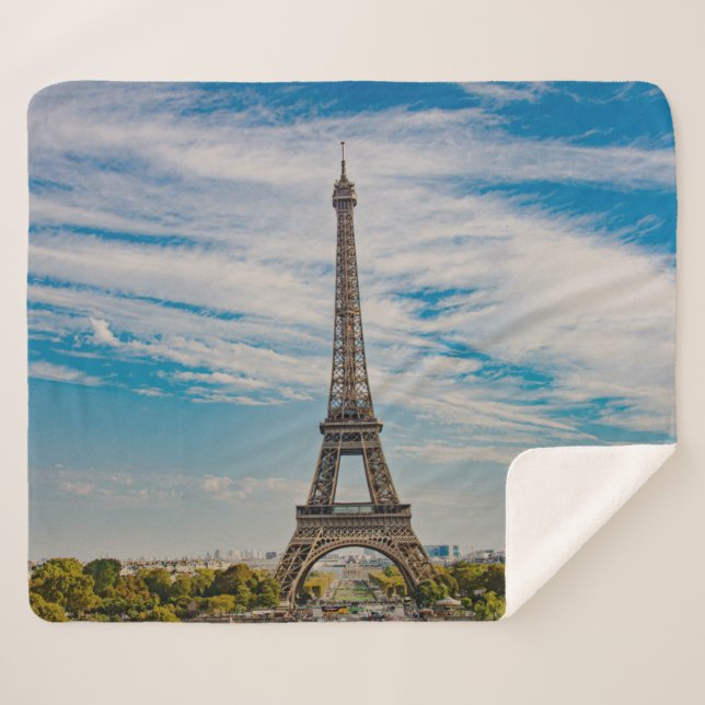 Manta Sherpa Torre Eiffel en París (Anverso (horizontal))