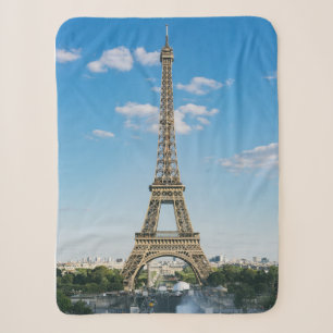 Manta Sherpa Torre Eiffel Sherpa Fleece Blanket