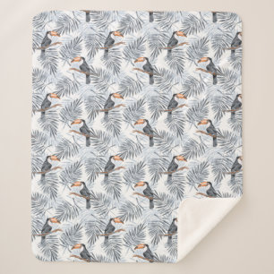 Manta Sherpa Toucan gris