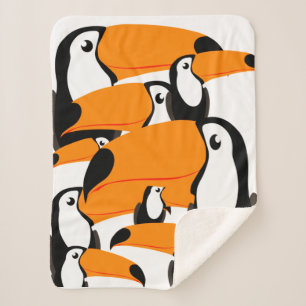 Manta Sherpa Toucans batió a Toucan Bird Rainforest Animal