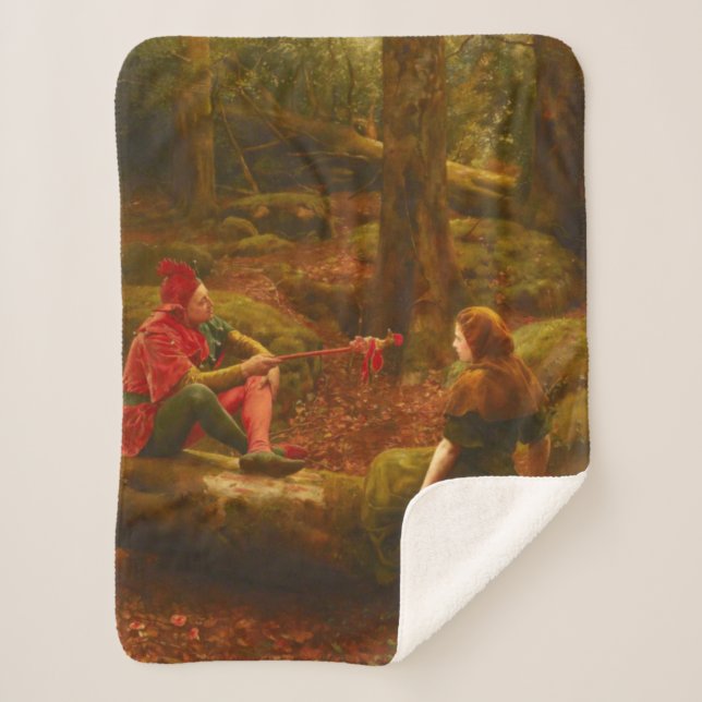 Manta Sherpa Touchstone and Audrey (Jester Teasing Lady Lover) (Anverso)