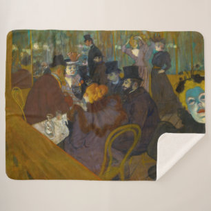 Manta Sherpa Toulouse-Lautrec - En el Rojo