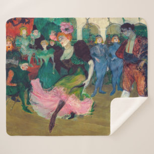 Manta Sherpa Toulouse-Lautrec - Marcelle Lender, Dancing Bolero