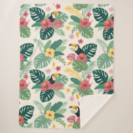 Manta Sherpa Trae la jungla a casa