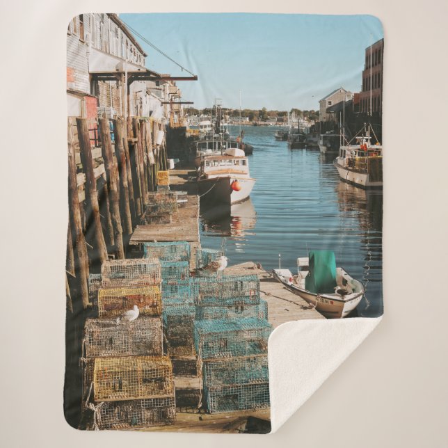 MANTA SHERPA TRAMAS DE LOBSTER (Anverso)