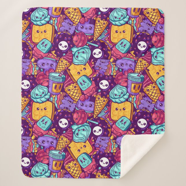 Manta Sherpa Trato dulce Sherpa Blanket (Anverso)