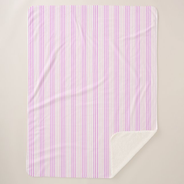 Manta Sherpa Trazo de menta (Anverso)