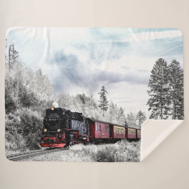 MANTA SHERPA TREN DE NIEVE (Anverso (horizontal))