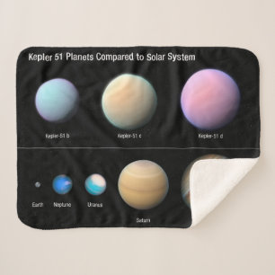 Manta Sherpa Tres planetas gigantes orbitando Kepler 51