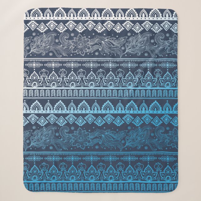 Manta Sherpa Tribal ethnic seamless  (Anverso)