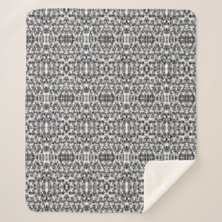 Manta Sherpa Tribal Geométrica
