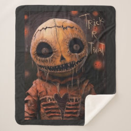 Manta Sherpa Trick r Treat Skeleton – Spooky Halloween Skeleton