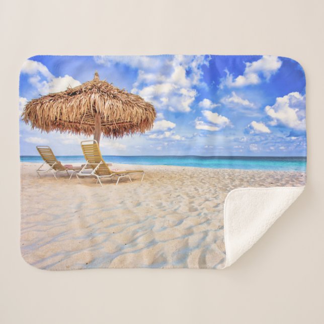 Manta Sherpa Tropical Beaches | Aruba Sandy Beach (Anverso (horizontal))