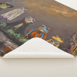 Manta Sherpa Truco o croar