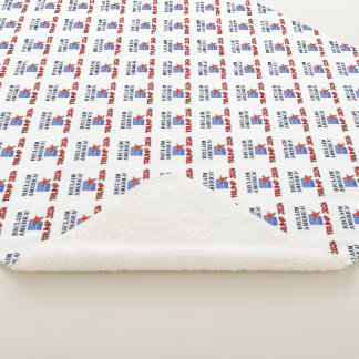 Manta Sherpa Trump 2024 Reclama el Sherpa Blanket de Estados Un