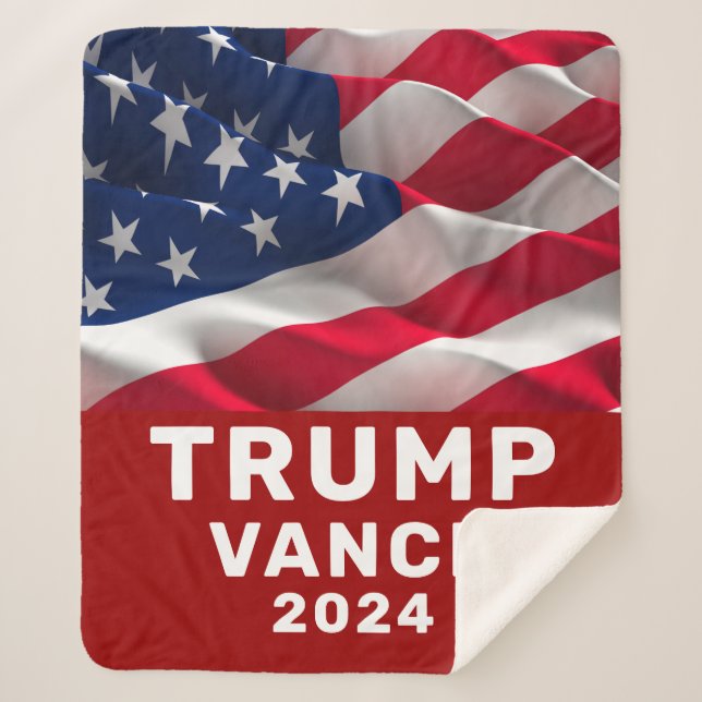 Manta Sherpa Trump Vance  (Anverso)