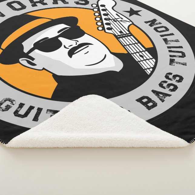 Manta Sherpa Tuición de guitarra y bass - Trabajos Fret (3/4)