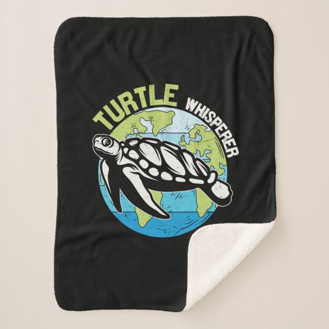 Manta Sherpa Turtle Lover | Turtle Whisperer (Anverso)