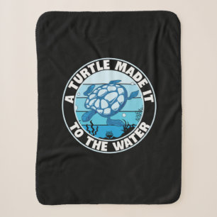Manta Sherpa Turtle Lover Una Tortuga La Hizo