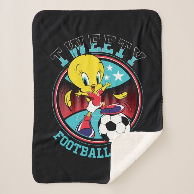 Manta Sherpa TWEETY™ Football Club Badge (Anverso)