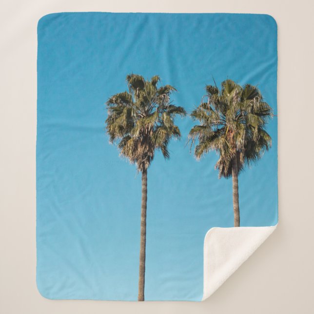Manta Sherpa Two green coconut trees (Anverso)