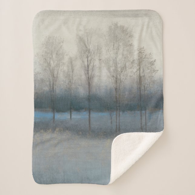 Manta Sherpa Último día de otoño (Anverso)