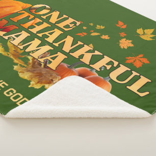 Manta Sherpa UN AGRADECIMIENTO MAMÁ MOM Elegante Acción de Grac