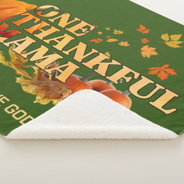 Manta Sherpa UN AGRADECIMIENTO MAMÁ MOM Elegante Acción de Grac (3/4)