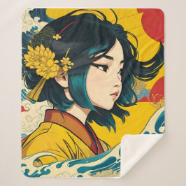 Manta Sherpa Un Chica vietnamita en pleno auge