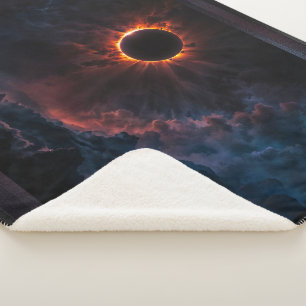 Manta Sherpa Un impresionante eclipse solar con arte de Xzendor