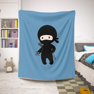 Manta Sherpa Un pequeño Ninja sostiene una estrella arrogante s