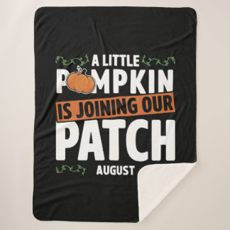 Manta Sherpa Una Calabaza Se Une A Nuestro Parche August Pun