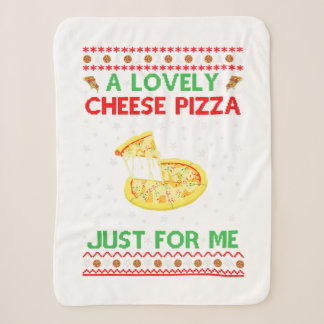 Manta Sherpa Una encantadora camiseta de pizza china solamente