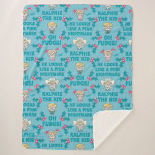 Manta Sherpa Una historia de Navidades   Ralphie el niño