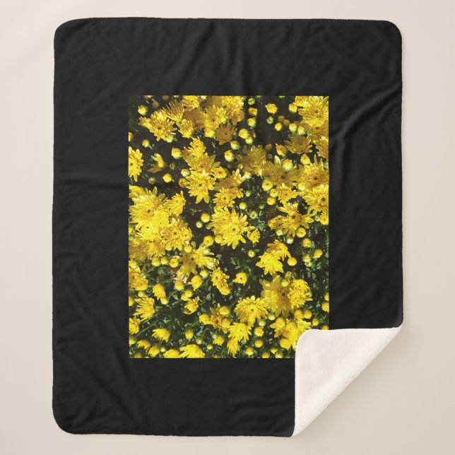 Manta Sherpa Una multitud de Mamáes amarillas (Anverso)