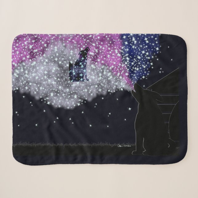 Manta Sherpa Una noche de verano con Sirius (Anverso (horizontal))