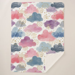 Manta Sherpa Unas nubes acuáticas de ensueño