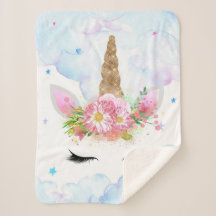 Unicorn Blanket - Sherpa