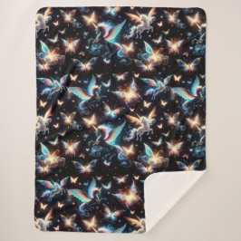 Manta Sherpa Unicorn Dreams