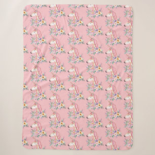 Manta Sherpa Unicornio